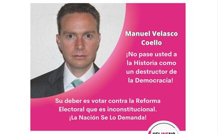 "¿Cómo quiere pasar a la historia?", le dicen a senadores por plan B de reforma electoral
