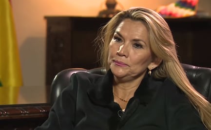 "Evo quería imponerse por la fuerza en Bolivia": Jeanine Áñez para BBC