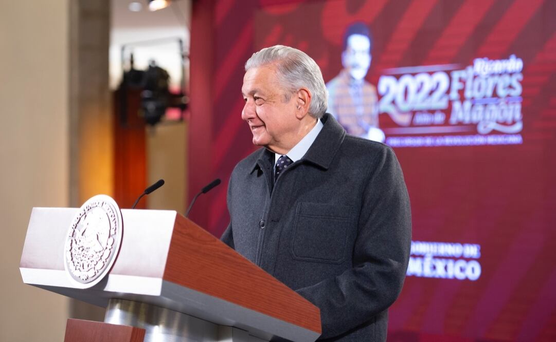 López Obrador regresó a Palacio Nacional tras recuperarse de Covid-19. Foto: Presidencia 