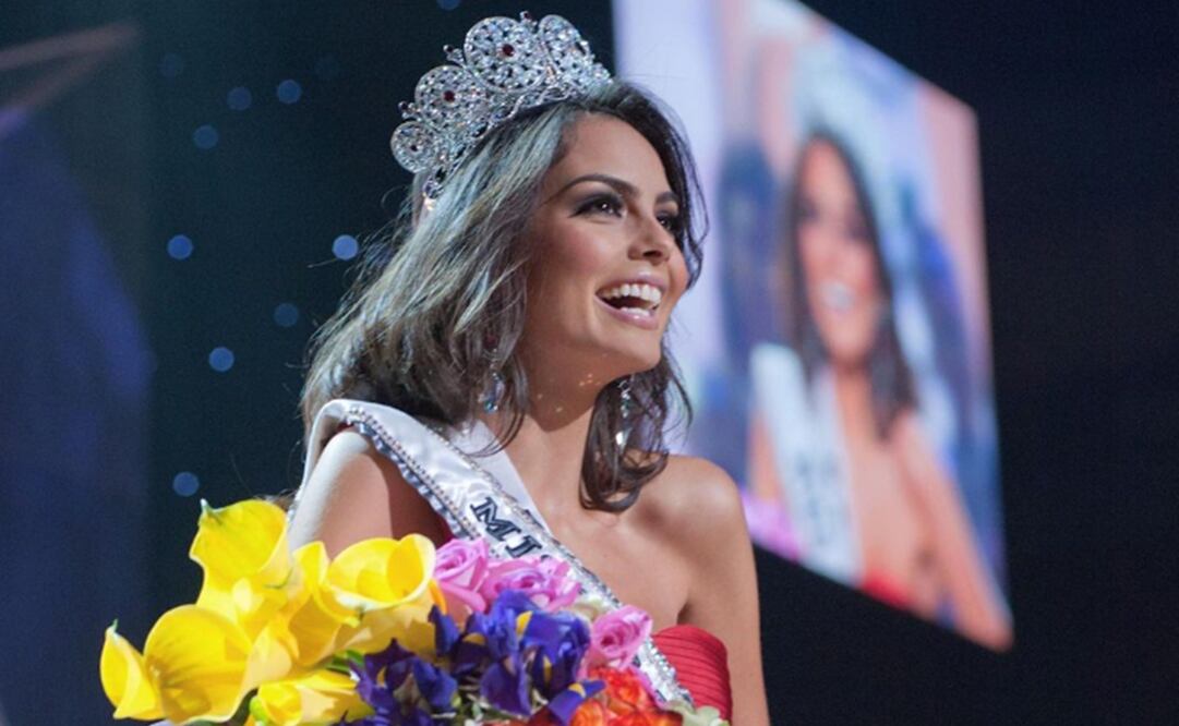 Ximena Navarrete en certamen de 2010. Foto: Tomada de Instagram