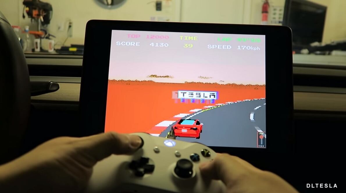 Este título retro está de regreso en los automóviles de Tesla, debido a una actualización de software