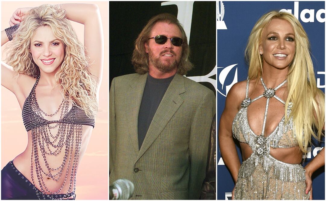 Shakira, Bee Gees y Britnay Spears