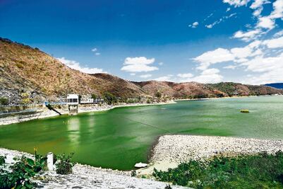 A la baja, niveles en las presas del Cutzamala