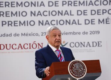 Recursos incautados al crimen serán para financiar a deportistas: AMLO