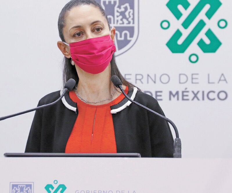 Claudia Sheinbaum negó tener un conflicto con el canciller Marcelo Ebrard, a quien considera un excelente secretario. ESPECIAL