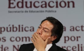 Mario Delgado rechaza "soborno" a sección 22 de la CNTE para levantar paro; son recursos destinados al rezago educativo, dice