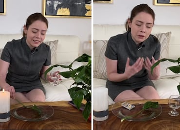 Reviven video de Maryfer Centeno recomendando ritual para evitar problemas legales; la tunden en redes