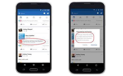 Facebook añadirá señal a las noticias que puedan ser falsas