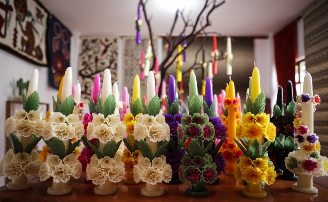 Casa Viviana has worked in the elaboration of candles for four generations – Photo: Mario Arturo Martínez/EL UNIVERSAL