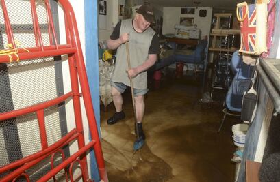 Reportan mil 607 personas afectadas por lluvias en 8 alcaldías