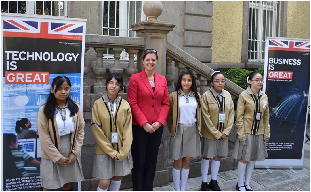 Foto: Tomada de Facebook de @British Embassy, Mexico City
