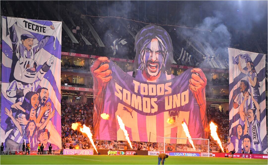 La afición de Monterrey tuvo un gran recibimiento para su equipo. FOTO: IMAGO7