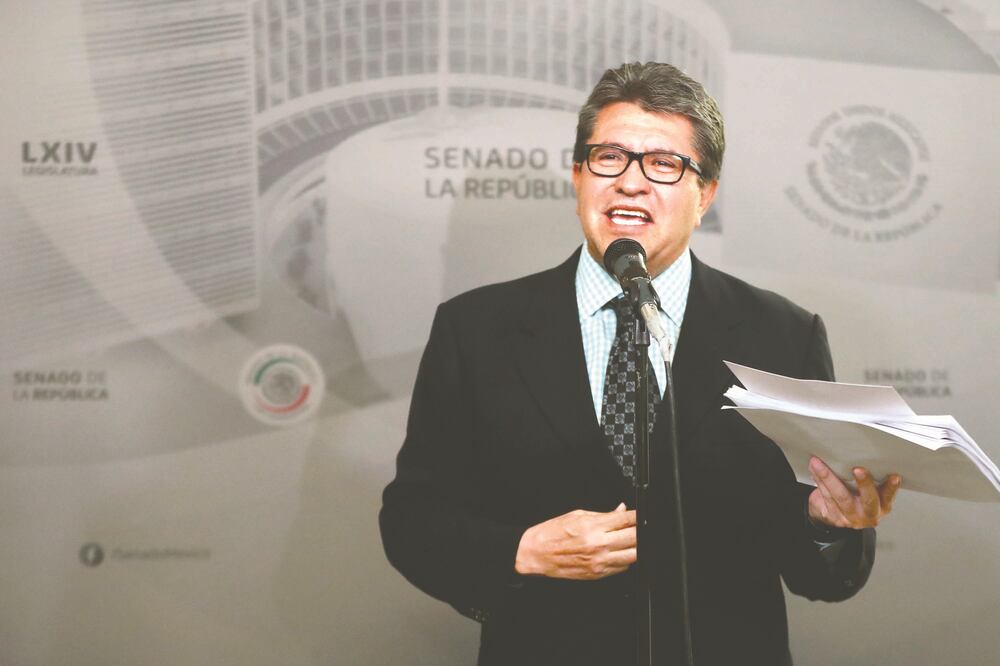 Ricardo Monreal, coordinador del Grupo Parlamentario de Morena en el Senado. Foto: ARCHIVO/ EL UNIVERSAL