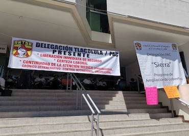 Protestan por cancelación de programa de salud en Oaxaca