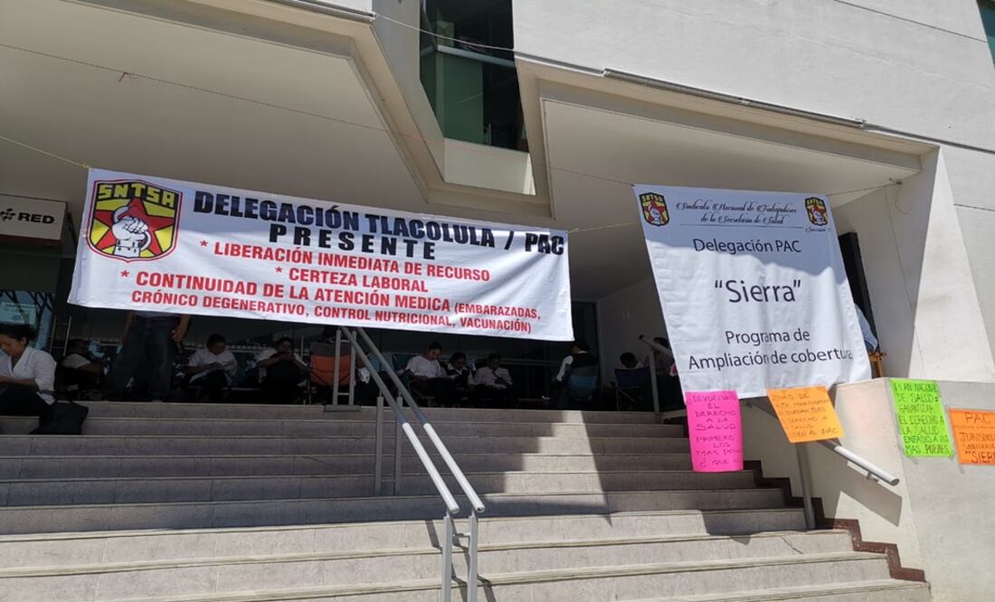 El paro indefinido de labores es en protesta por la cancelación del Programa de Ampliación de Cobertura (PAC), que incluye el servicio de unidades móviles. Foto: Edwin Hernández