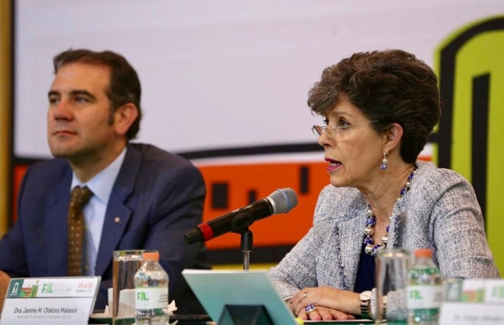 Otálora Malassis señaló que nuestra democracia y sistema electoral actual son resultado de un proceso de transición de poco más de 40 años, en el que han destacado grandes e importantes reformas electorales. Foto: Especial