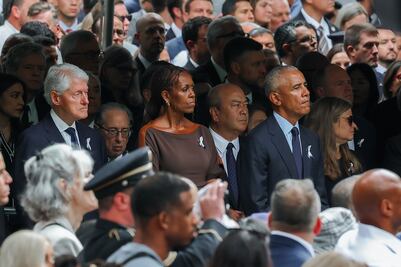 Biden, Obama y Mamdani recuerdan el 11-S en Nueva York en una ceremonia; Trump va al Pentágono