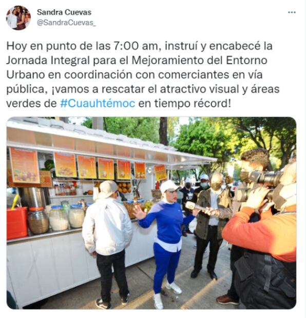 ¿Y las "ricas tortas"? Indigna borrado de rótulos en la Alcaldía Cuauhtémoc