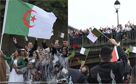 ¿Por qué la delegación de Argelia lanzó rosas al Sena en la inauguración de los Juegos Olímpicos?