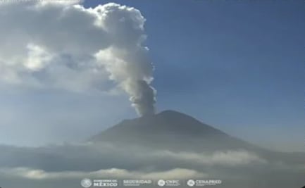 Volcán Popocatépetl: así puedes saber si caerá ceniza en tu estado