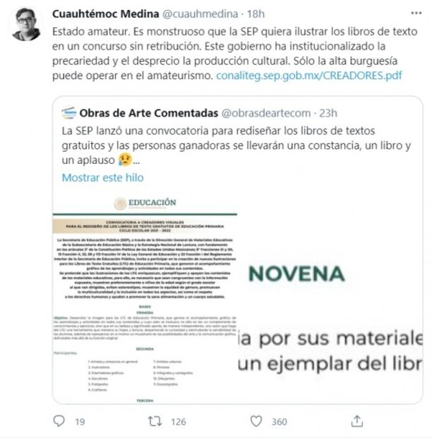 Una "burla" que la SEP convoque a artistas gráficos sin pagarles, dicen creadores 