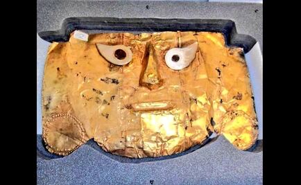 Máscara de Sicán regresa a Perú después de 19 años