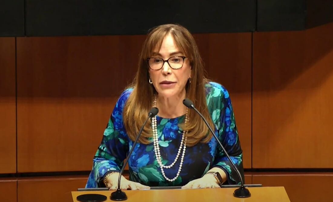 La diputada Yeidckol Polevnsky criticó a Xóchitl Gálvez por tener una hermana privada de la libertad. Foto: Especial
