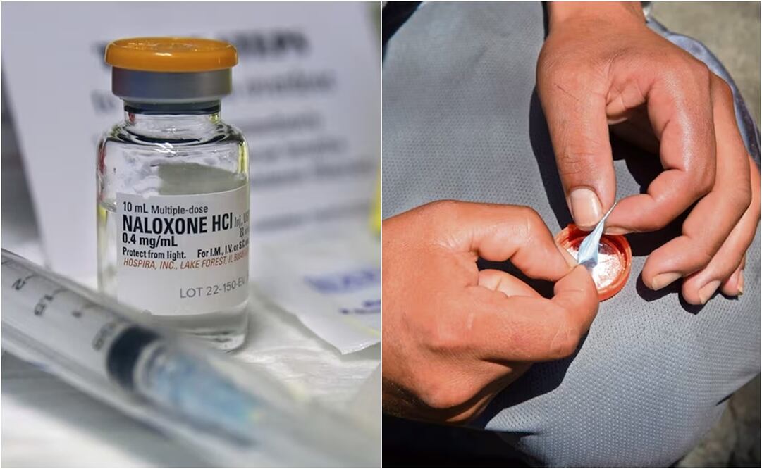 La naloxona se debe administrar a cualquier persona que muestre señales de una sobredosis de opioides. Foto: AP y EL UNIVERSAL