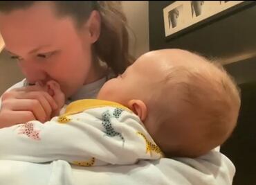 Joy Huerta le canta a su bebé y enternece las redes