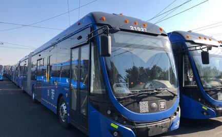Con inversión de 60 mdp, integran 8 nuevos trolebuses a la CDMX 