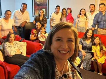 Xóchitl Gálvez duerme en casa de familia zacatecana