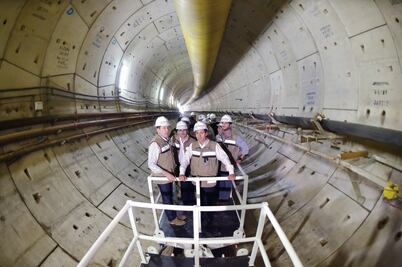 Supervisa EPN obras de Emisor Poniente II