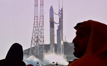 Despega primera misión espacial árabe desde Japón hacia Marte
