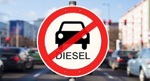 Alemania primer país en prohibir autos diésel en sus calles 