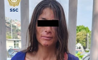 Detienen a mujer con 94 dosis de droga en Iztapalapa; llevaba marihuana y efectivo
