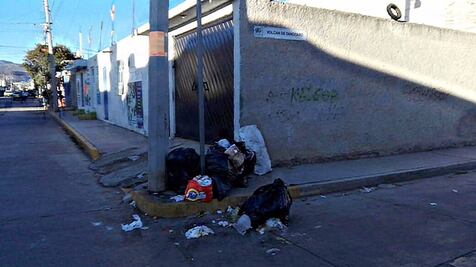 Se agudiza problema de recolección de basura en Pachuca