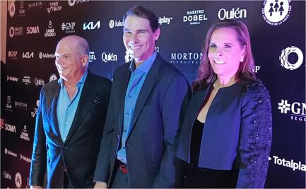 Rafa Nadal promete "una noche inolvidable" en su primer juego en la CDMX