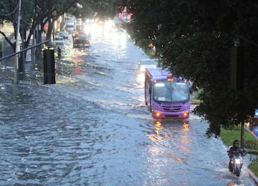 FOTOS: Coyoacán en alerta roja, lluvias dejan encharcamientos y casas afectadas
