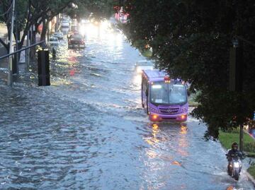 FOTOS: Coyoacán en alerta roja, lluvias dejan encharcamientos y casas afectadas