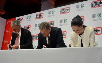 Sheinbaum firma convenio para confirmar estadía de F1 en CDMX