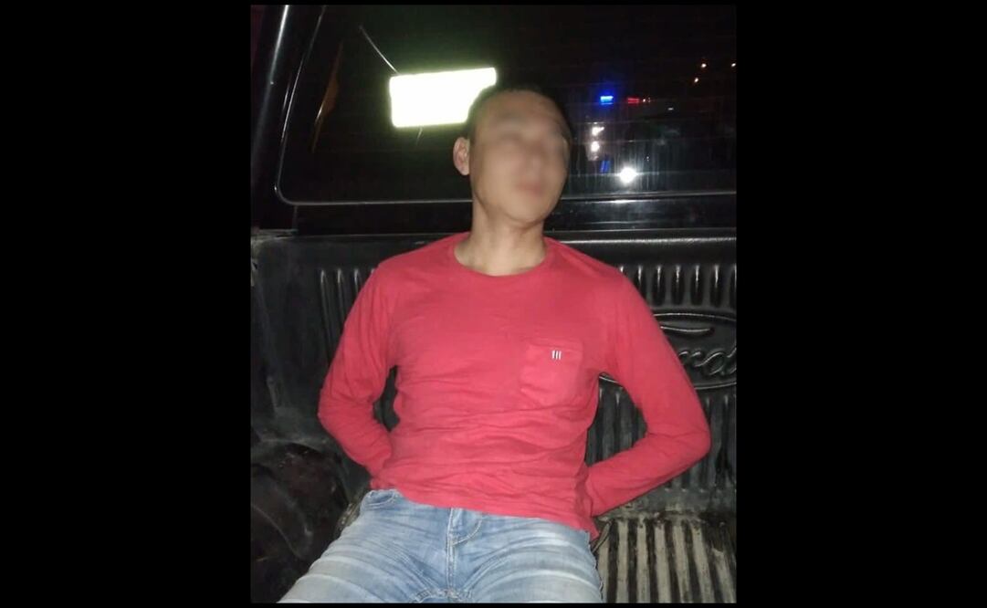 José Gilberto P.C. fue detenido y trasladado a la cárcel pública para la investigación de rigor. Foto: Especial