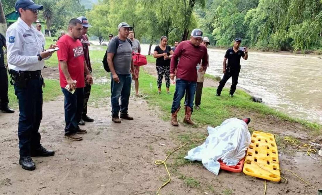 Localizan sin vida a adolescente arrastrado por la corriente en Hidalgo (27/07/2025). Foto: Especial