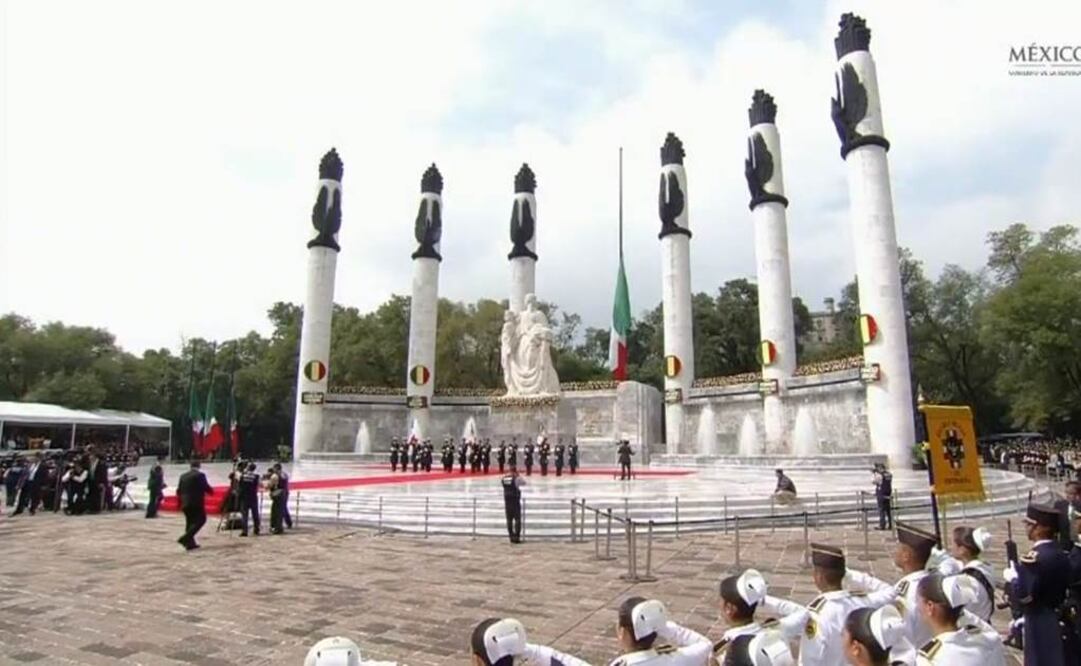 EPN encabeza ceremonia por el 171 Aniversario de la Gesta Heroica de los Niños Héroes