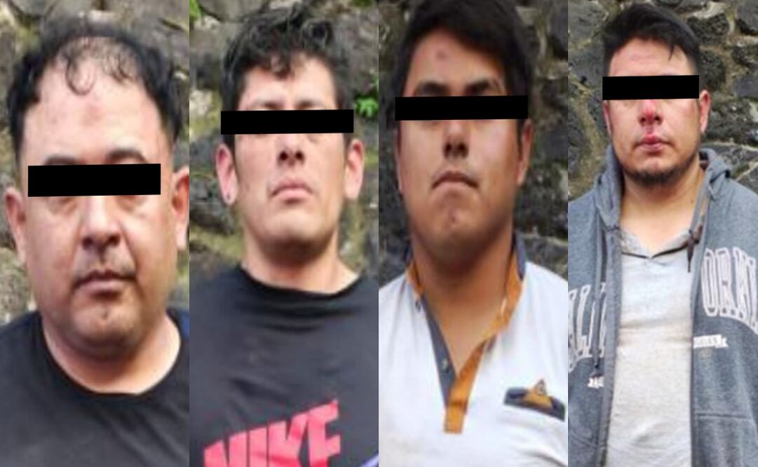 Detienen a sujetos relacionados con robos a estudiantes en la zona de CU.
Foto: Especial.