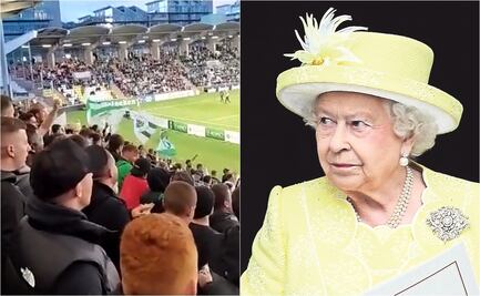 VIDEO: Hinchas de equipo de futbol festejan la muerte de la Reina Isabel II