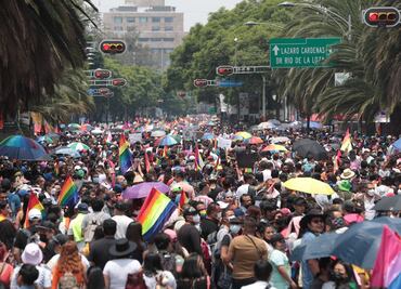 De Sheinbaum a Luévano: los políticos que participaron en la Marcha LGBTTTI+