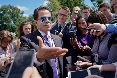 Insultos de Scaramucci contra sus colegas crean 'guerra' en la Casa Blanca