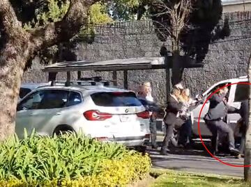 Autoridades analizan cámaras de seguridad para dar con escoltas que golpearon a conductor en Paseo de la Reforma