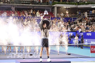Flavio Cobolli, campeón del Abierto Mexicano de Tenis; Italia se corona por primera vez 