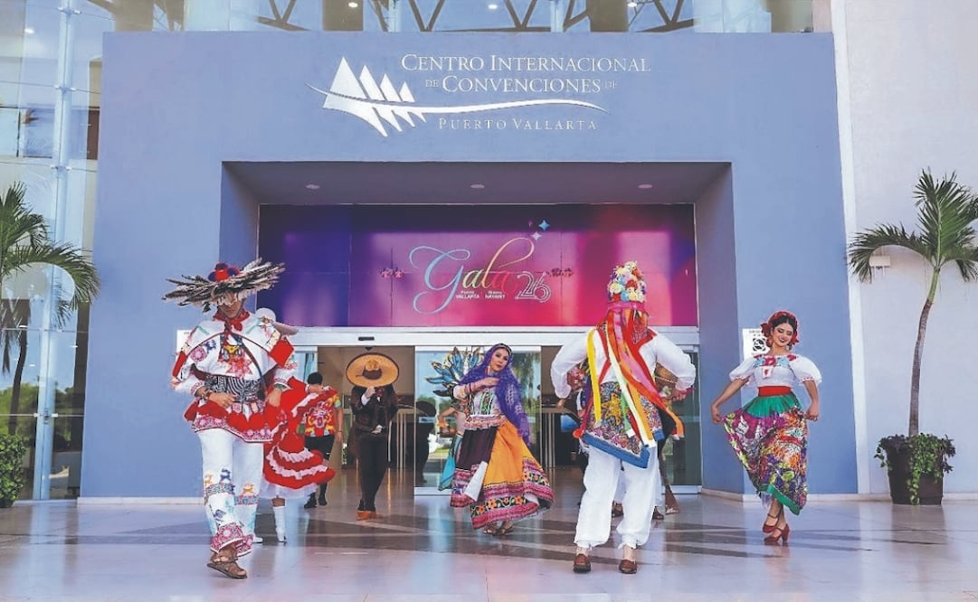 La Gala Puerto Vallarta & Riviera Nayarit 2026 se realizó del 10 al 12 de marzo en el Centro Internacional de Convenciones de Puerto Vallarta y uno de los mensajes centrales fue el posicionamiento de Puerto Vallarta como la “Playa Oficial del Mundial 2026”. Foto: Especial